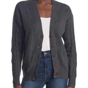 Abound Button Front knit Weekend Cardigan